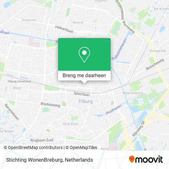 Stichting WonenBreburg kaart