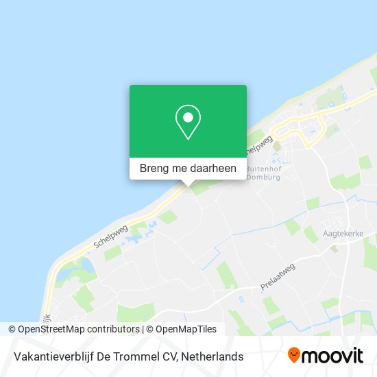 Vakantieverblijf De Trommel CV kaart