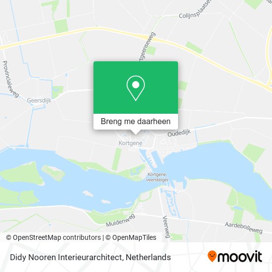 Didy Nooren Interieurarchitect kaart