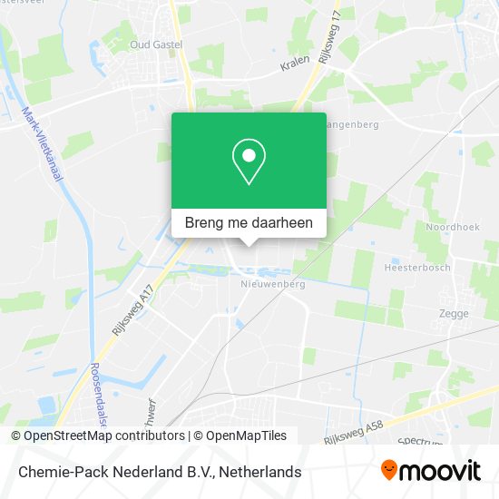 Chemie-Pack Nederland B.V. kaart