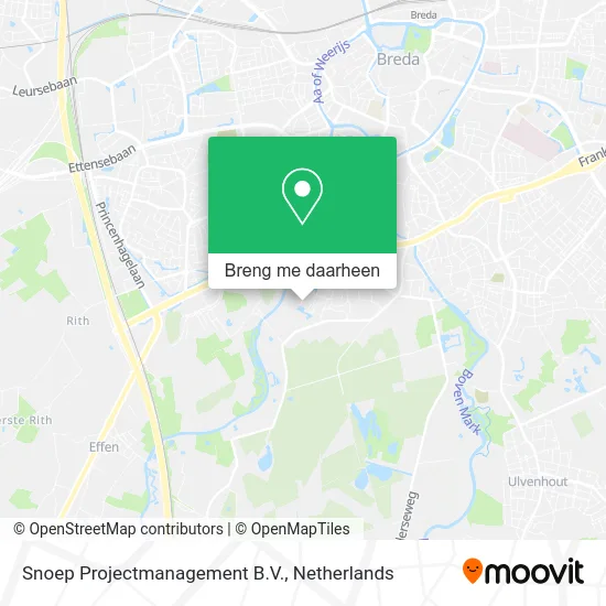 Snoep Projectmanagement B.V. kaart