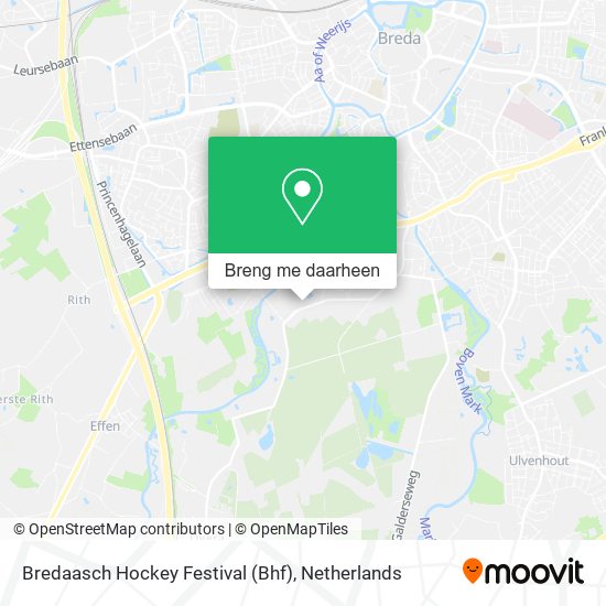 Bredaasch Hockey Festival (Bhf) kaart