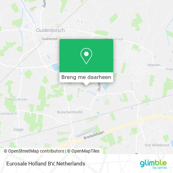 Eurosale Holland BV kaart