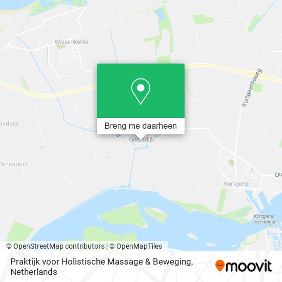 Praktijk voor Holistische Massage & Beweging kaart