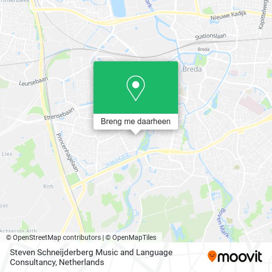 Steven Schneijderberg Music and Language Consultancy kaart