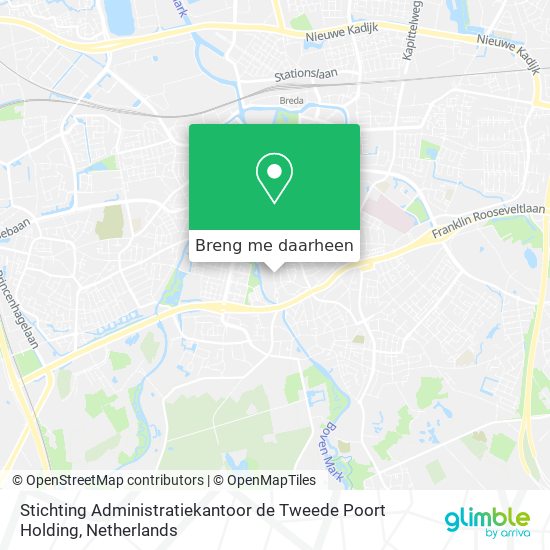 Stichting Administratiekantoor de Tweede Poort Holding kaart