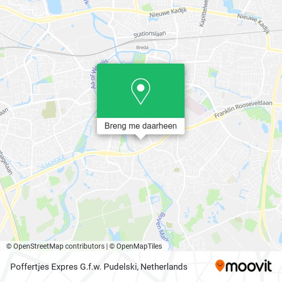 Poffertjes Expres G.f.w. Pudelski kaart