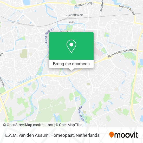 E.A.M. van den Assum, Homeopaat kaart