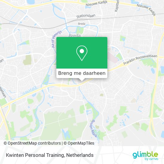 Kwinten Personal Training kaart