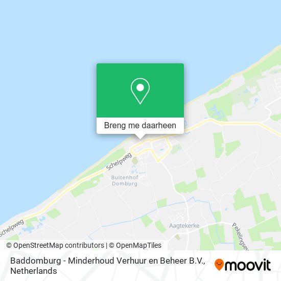 Baddomburg - Minderhoud Verhuur en Beheer B.V. kaart