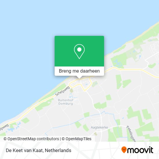 De Keet van Kaat kaart