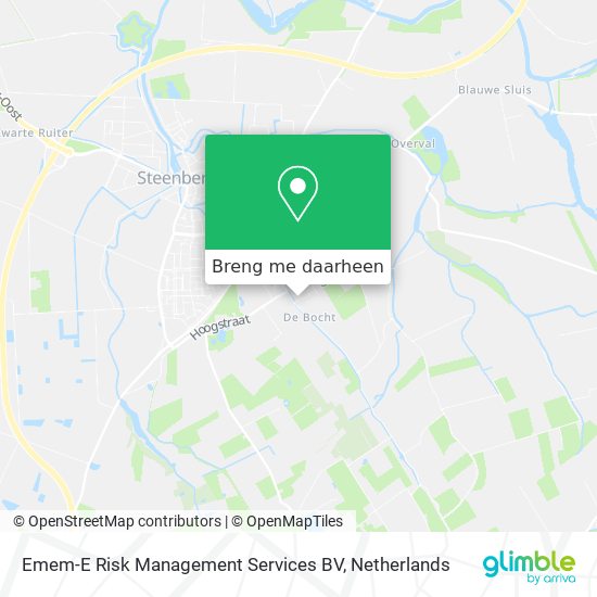 Emem-E Risk Management Services BV kaart