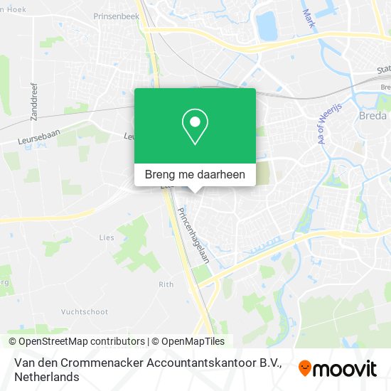 Van den Crommenacker Accountantskantoor B.V. kaart