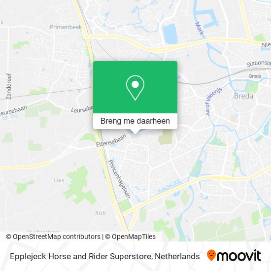 Epplejeck Horse and Rider Superstore kaart