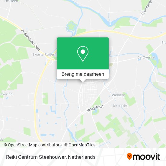 Reiki Centrum Steehouwer kaart