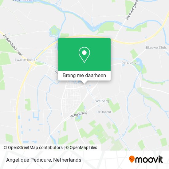 Angelique Pedicure kaart