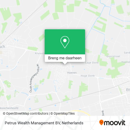 Petrus Wealth Management BV kaart