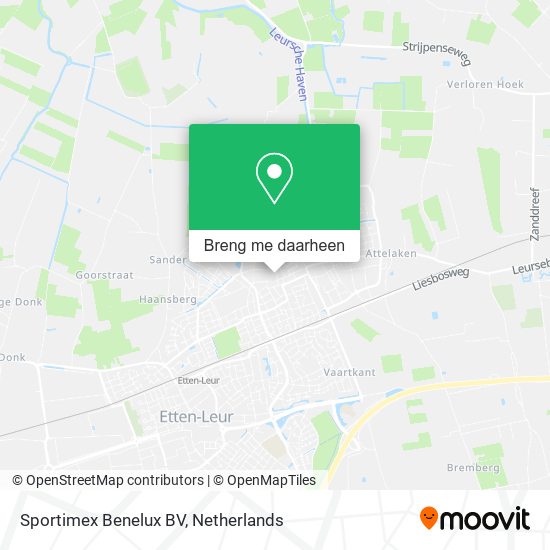 Sportimex Benelux BV kaart