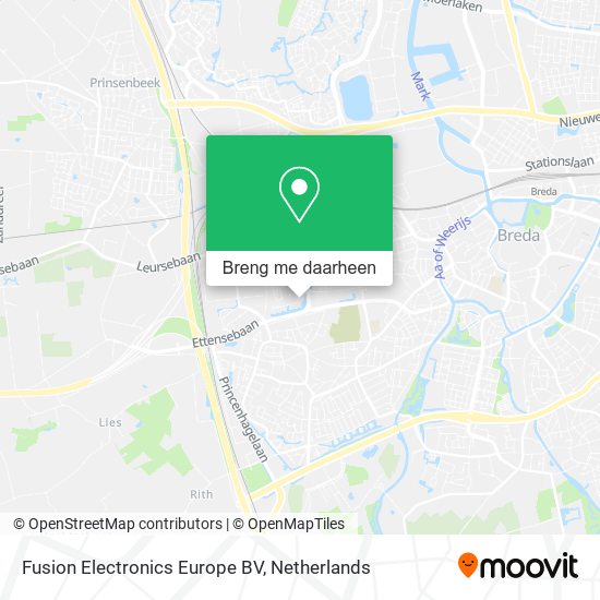 Fusion Electronics Europe BV kaart