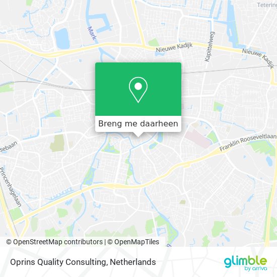 Oprins Quality Consulting kaart