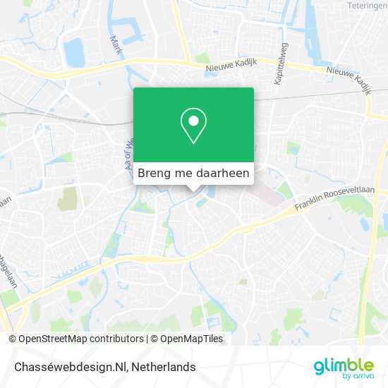 Chasséwebdesign.Nl kaart