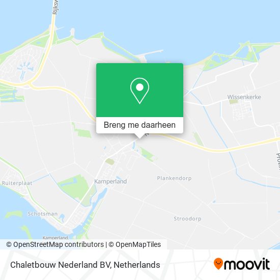 Chaletbouw Nederland BV kaart
