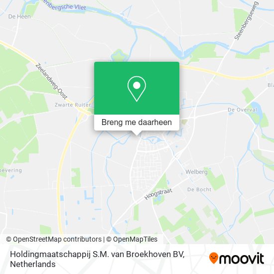 Holdingmaatschappij S.M. van Broekhoven BV kaart