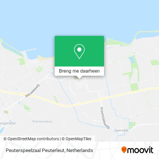 Peuterspeelzaal Peuterleut kaart