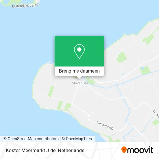 Koster Meermarkt J de kaart