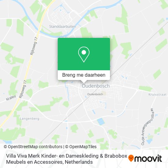 Villa Viva Merk Kinder- en Dameskleding & Brabobox Meubels en Accessoires kaart