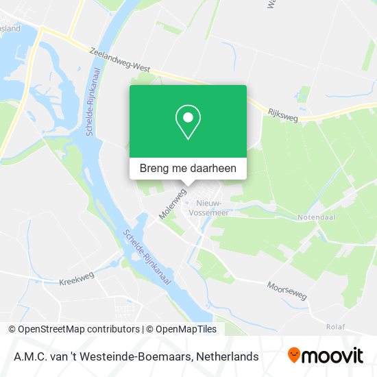 A.M.C. van 't Westeinde-Boemaars kaart