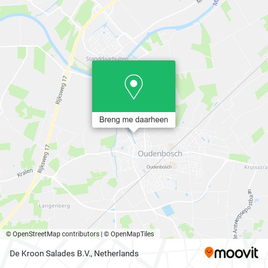 De Kroon Salades B.V. kaart