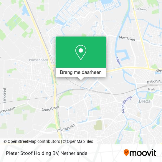 Pieter Stoof Holding BV kaart