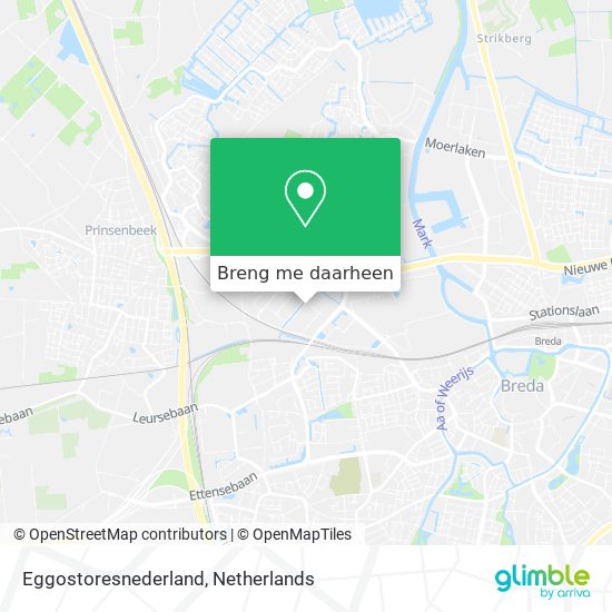 Eggostoresnederland kaart