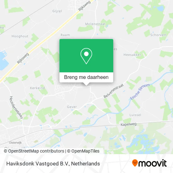 Haviksdonk Vastgoed B.V. kaart