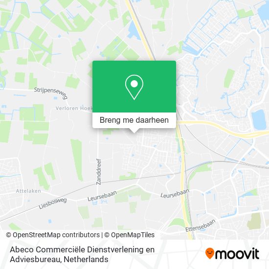 Abeco Commerciële Dienstverlening en Adviesbureau kaart