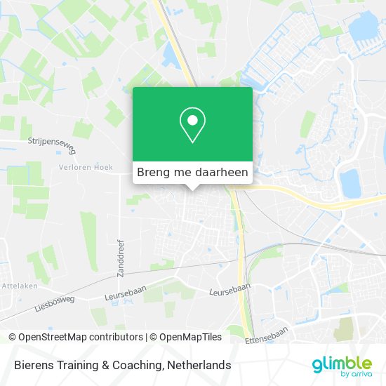 Bierens Training & Coaching kaart