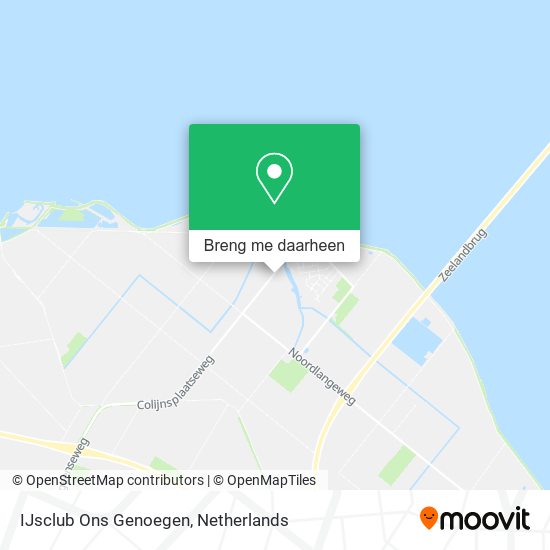 IJsclub Ons Genoegen kaart