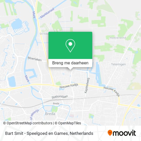 Bart Smit - Speelgoed en Games kaart