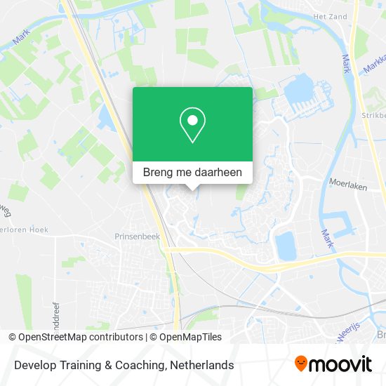 Develop Training & Coaching kaart