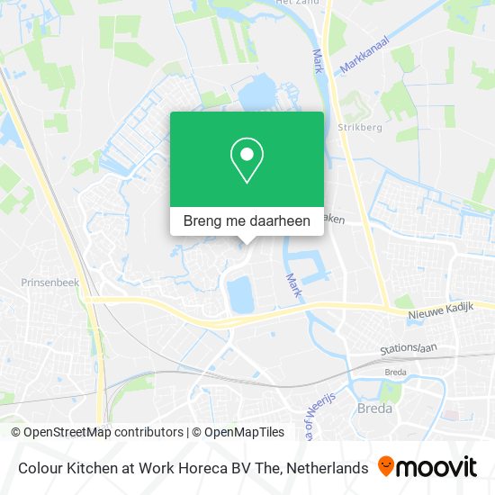 Colour Kitchen at Work Horeca BV The kaart