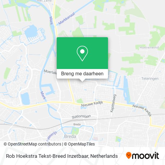 Rob Hoekstra Tekst-Breed Inzetbaar kaart