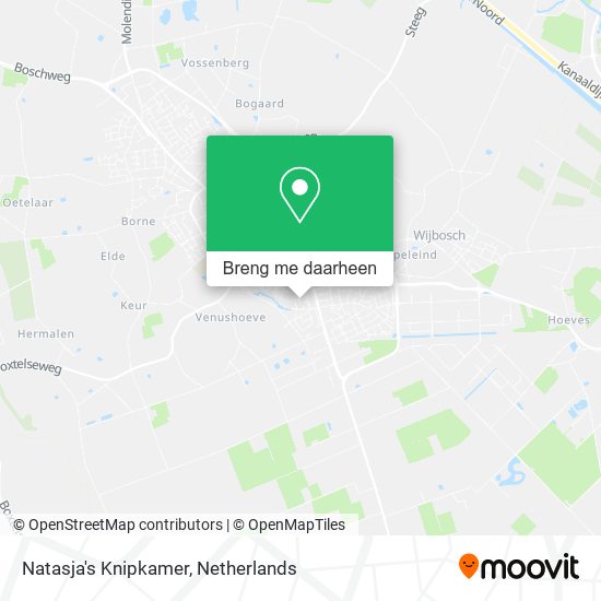 Natasja's Knipkamer kaart