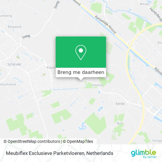 Meubiflex Exclusieve Parketvloeren kaart