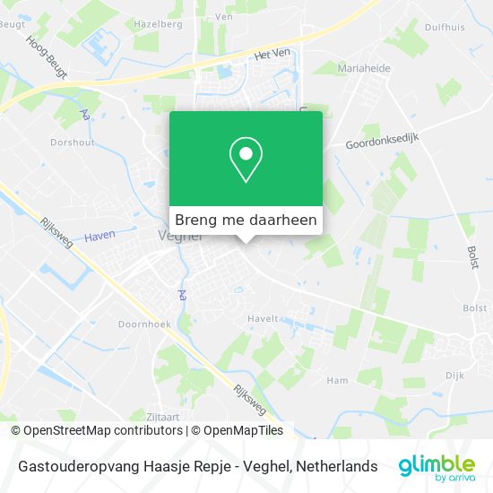 Gastouderopvang Haasje Repje - Veghel kaart