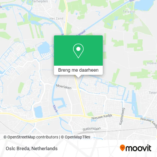 Oslc Breda kaart