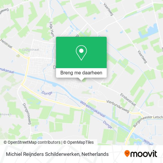 Michiel Reijnders Schilderwerken kaart