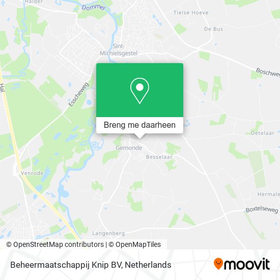 Beheermaatschappij Knip BV kaart