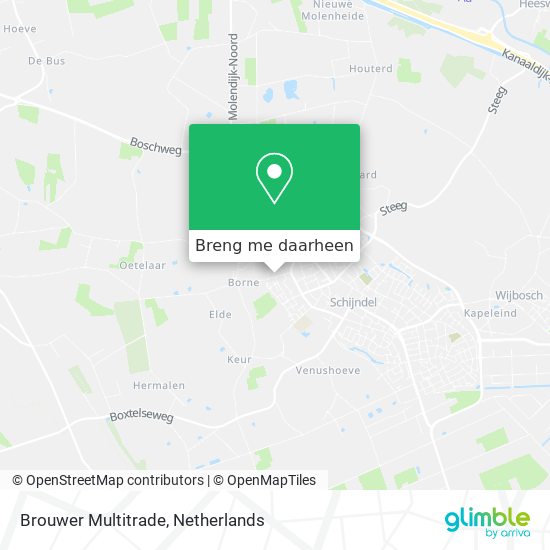Brouwer Multitrade kaart