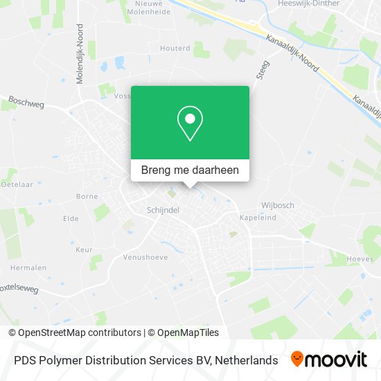 PDS Polymer Distribution Services BV kaart